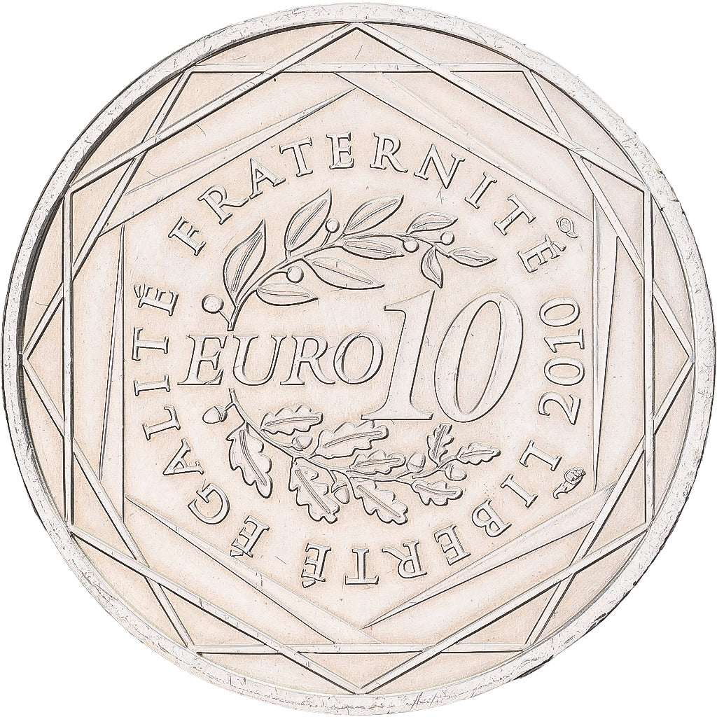 Francia, 10 Euro, Nord-Pas De Calais, 2010, Monnaie de Paris, Argento, SPL-