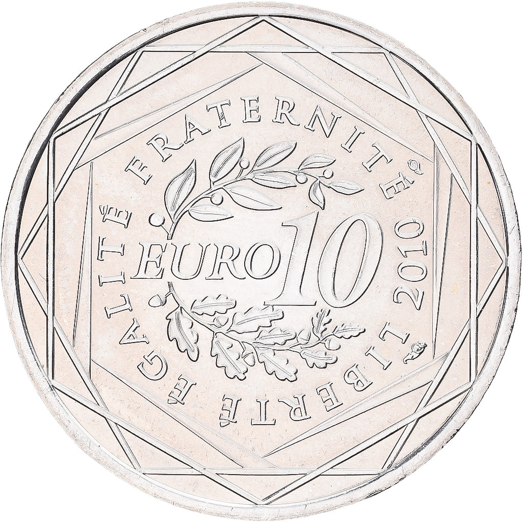 France, 10 Euro, Alsace, 2010, Monnaie de Paris, Argent, SUP, Gadoury:EU399
