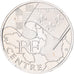 France, 10 Euro, Centre, 2010, Monnaie de Paris, Silver, AU(55-58)