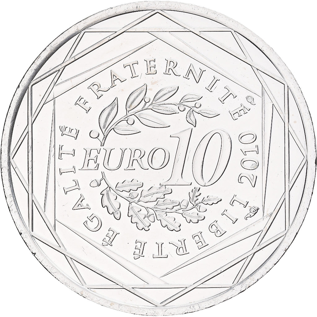 Frankreich, 10 Euro, Franche-Comté, 2010, Monnaie de Paris, Silber, VZ