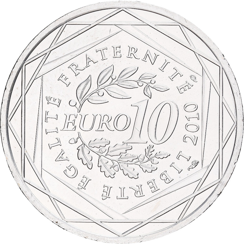Frankreich, 10 Euro, Corse, 2010, Monnaie de Paris, Silber, VZ, Gadoury:EU399