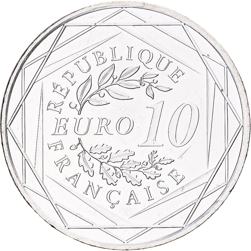 France, 10 Euro, Hercule, 2013, Monnaie de Paris, Silver, AU(55-58)