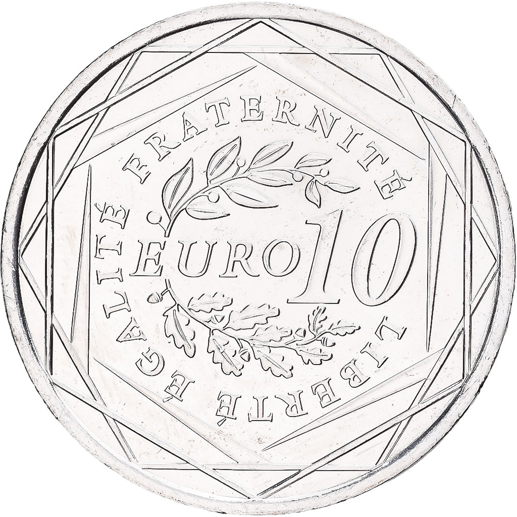 France, 10 Euro, Semeuse, 2009, Monnaie de Paris, Argent, SUP, Gadoury:EU337