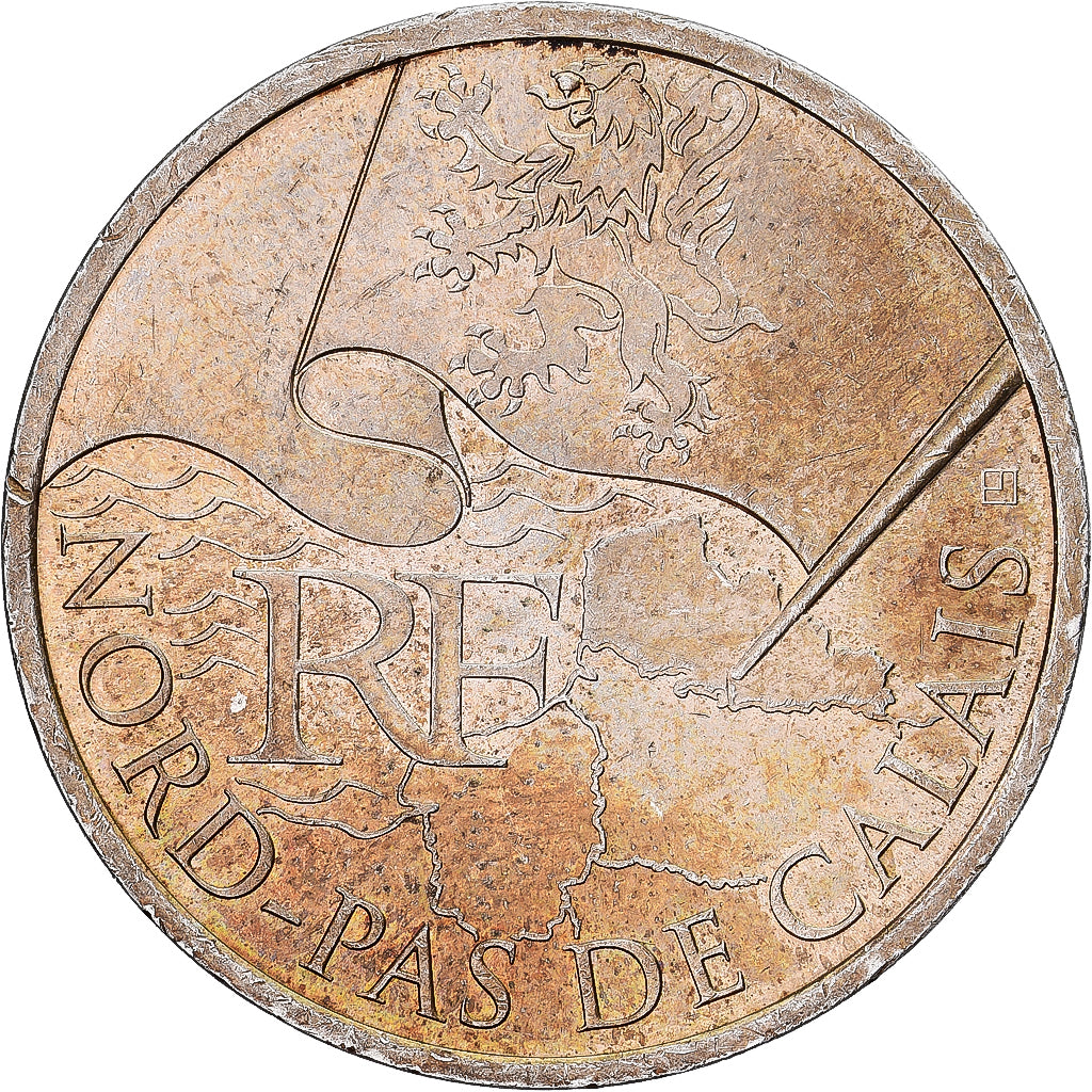 France, 10 Euro, Nord-Pas De Calais, 2010, Monnaie de Paris, Argent, TTB+