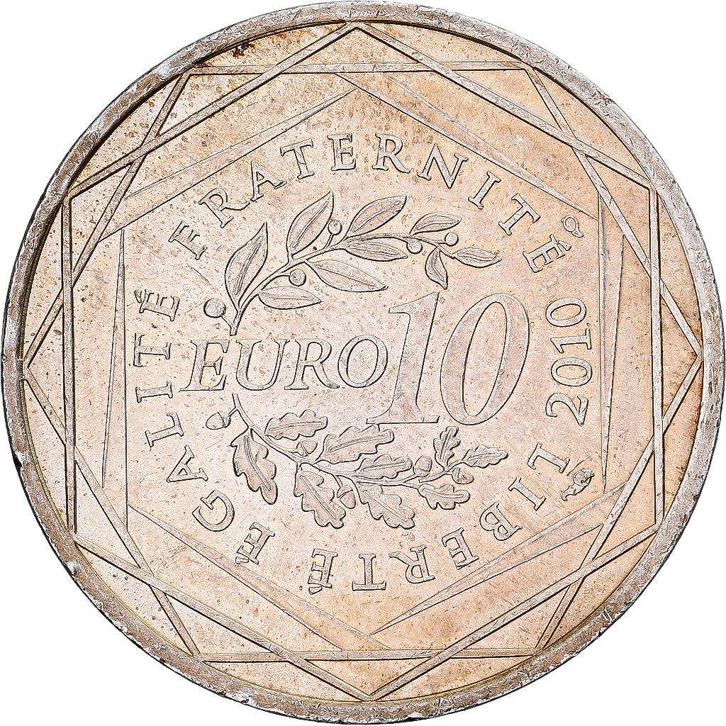 France, 10 Euro, Nord-Pas De Calais, 2010, Monnaie de Paris, Argent, TTB+