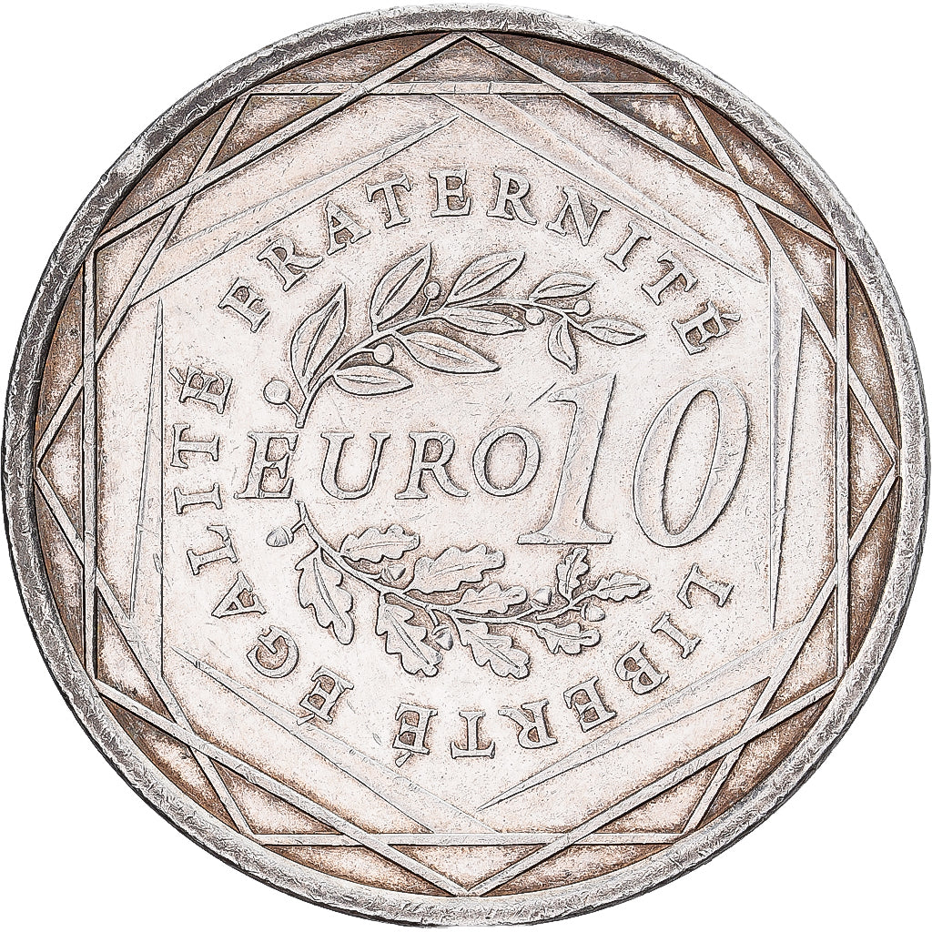 Frankreich, 10 Euro, Semeuse, 2009, Monnaie de Paris, Silber, SS+