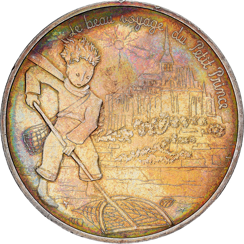 France, 10 Euro, Petit Prince Beau Voyage, 2009, Monnaie de Paris, Silver