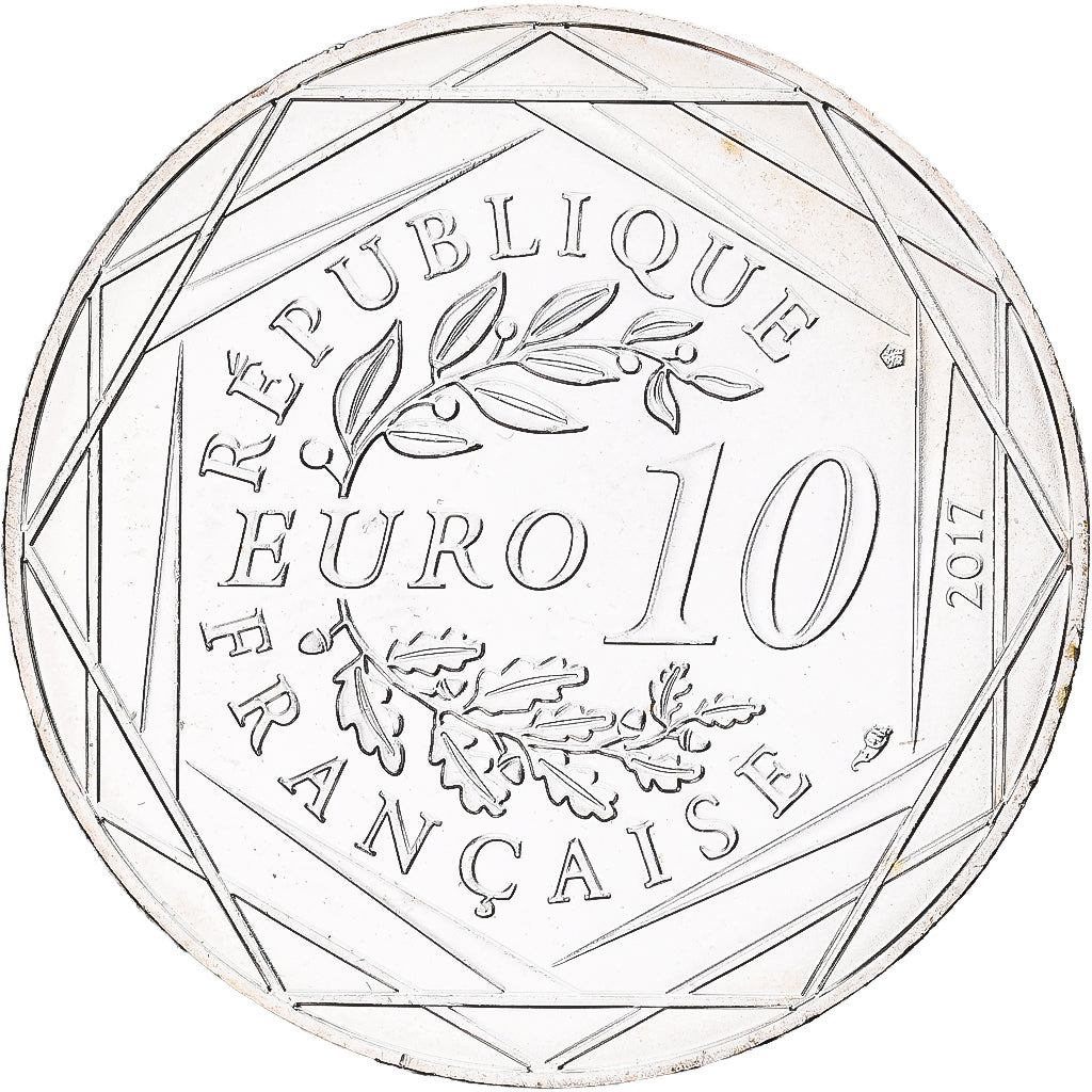 Frankreich, 10 Euro, Jean-Paul Gaultier (La Touraine), 2017, Monnaie de Paris