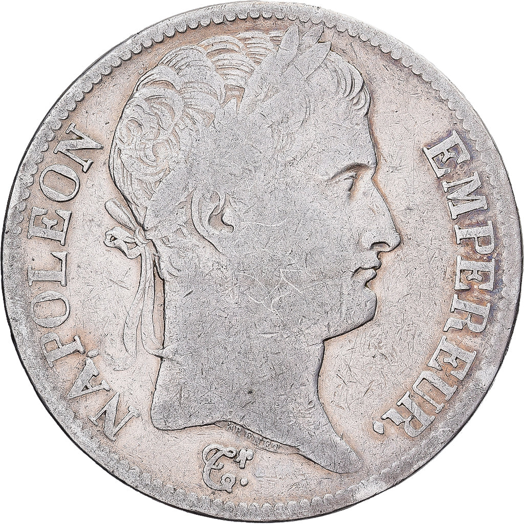 France, Napoleon I, 5 Francs, 1811, Paris, Silver, VF(30-35), Gadoury:584