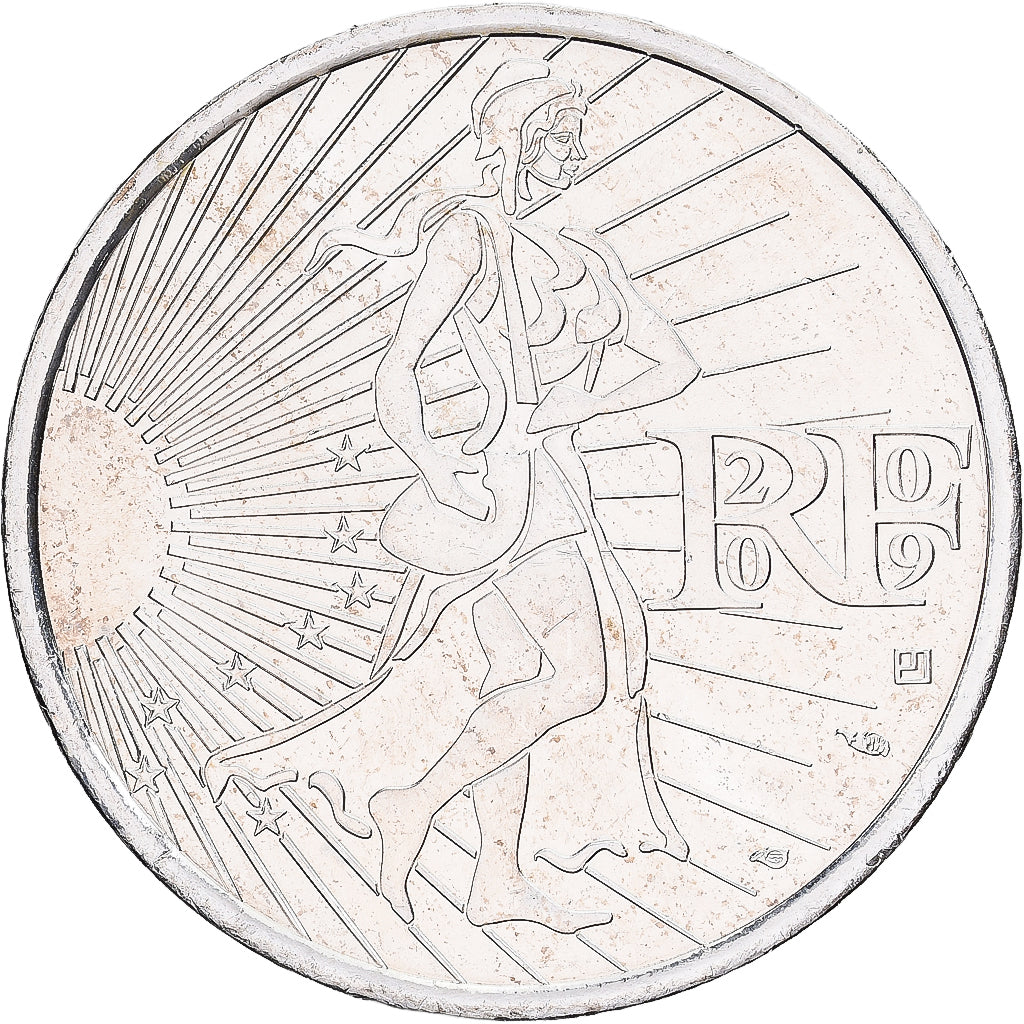 France, 10 Euro, Semeuse, 2009, Monnaie de Paris, Argent, SUP+, KM:1580