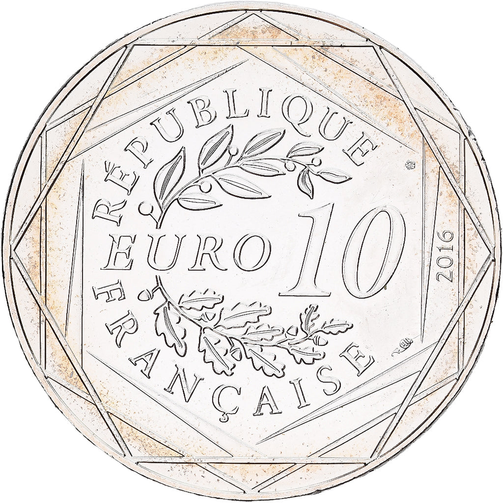 França, 10 Euro, Le Petit Prince (en avion au dessus de Toulouse), 2016