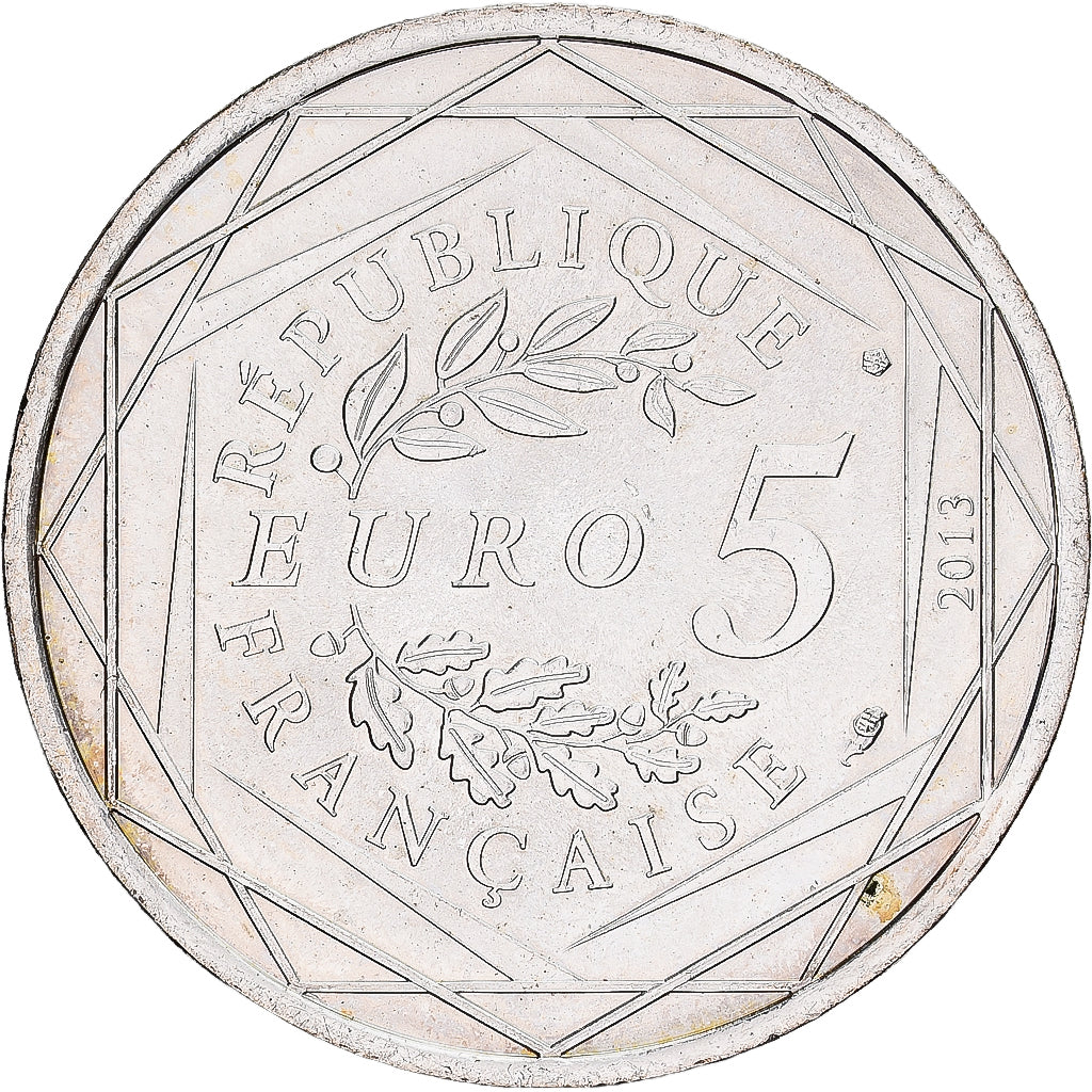 Francia, 5 Euro, Liberté, 2013, Monnaie de Paris, Plata, FDC, Gadoury:EU645