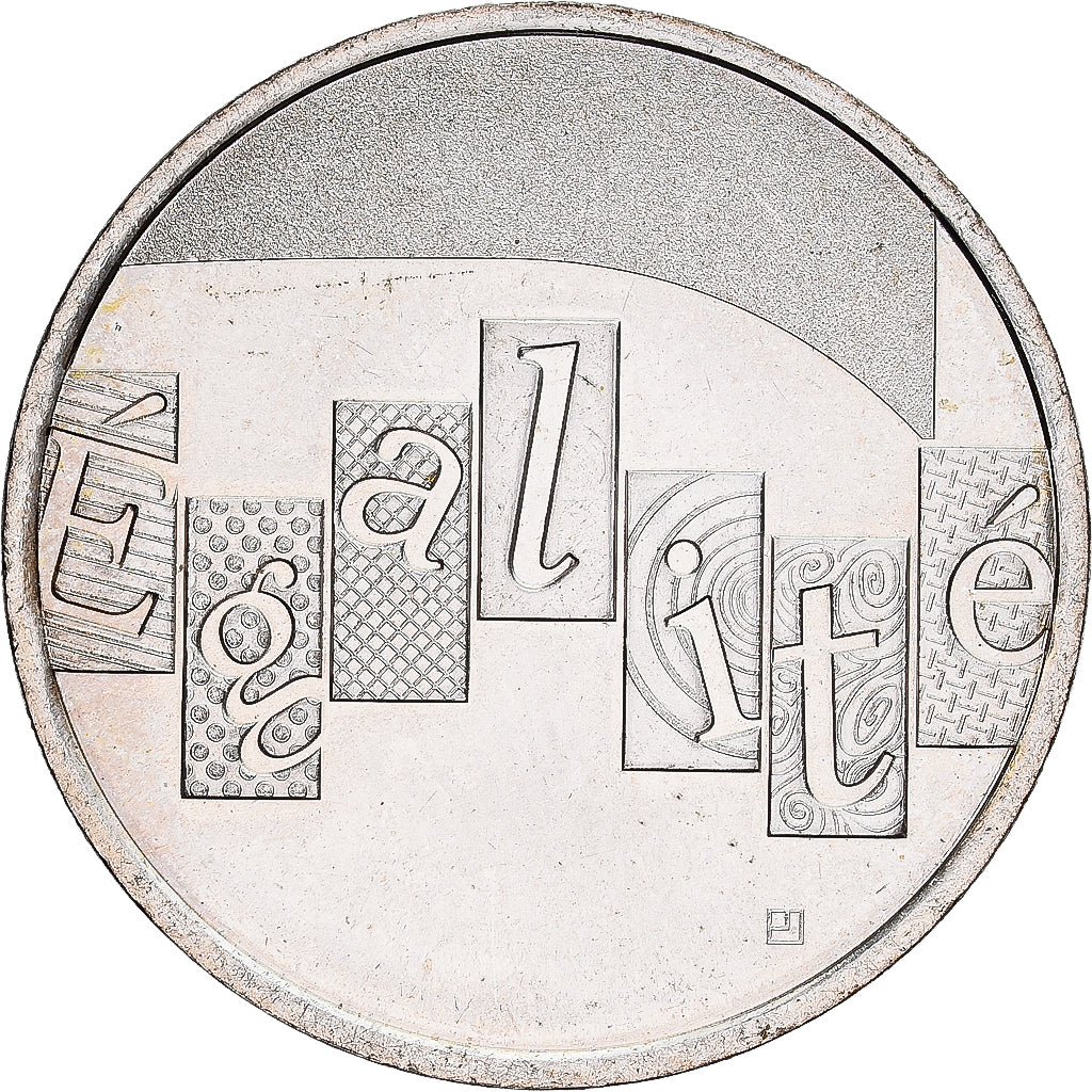 France, 5 Euro, Egalité, 2013, Monnaie de Paris, Silver, MS(65-70)