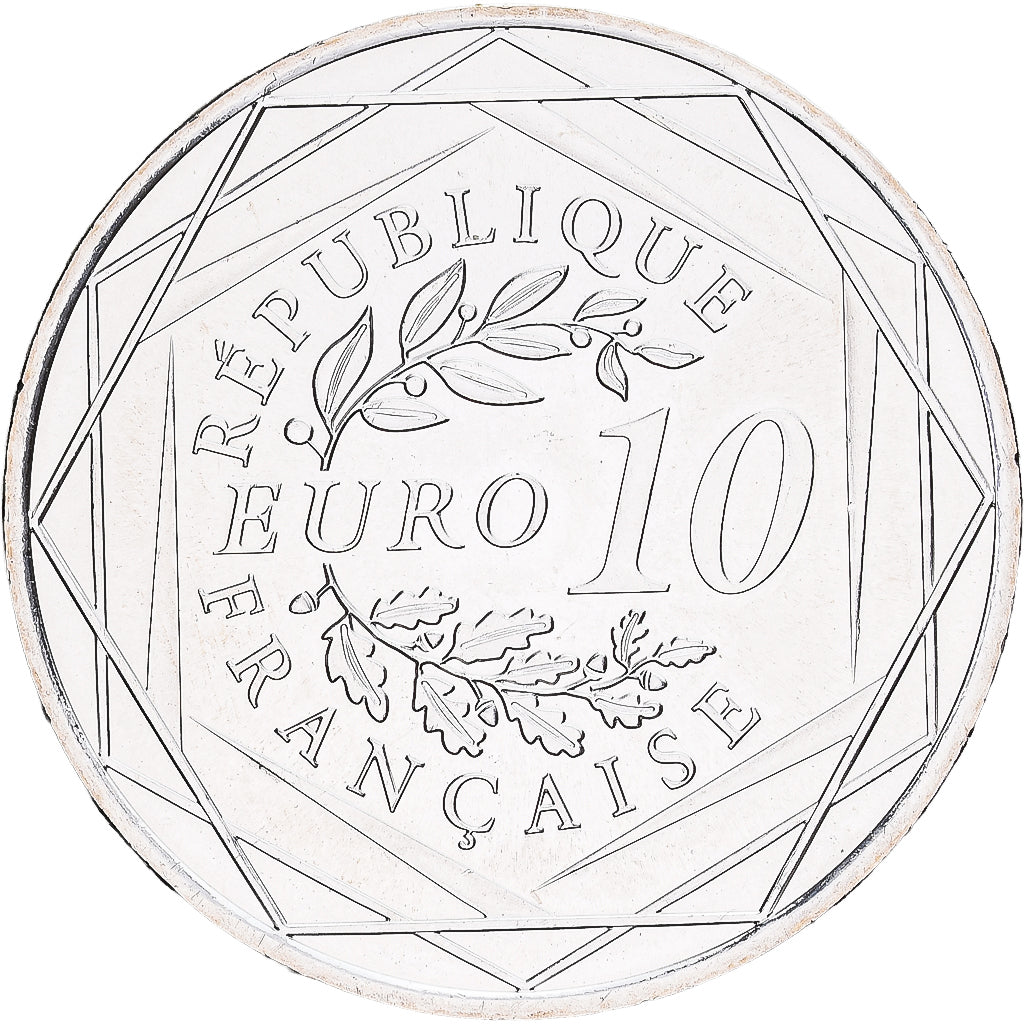 France, 10 Euro, Hercule, 2013, Monnaie de Paris, Silver, MS(65-70)