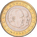 Monaco, Rainier III, Euro, 2002, Paris, Bi-Metallic, MS(65-70), Gadoury:MC178
