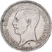 Belgia, Albert I, 20 Francs, 20 Frank, 1934, Brussels, Tranche B, Srebro