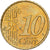 Monaco, Rainier III, 10 Euro Cent, 2003, Paris, Brass, MS(65-70), Gadoury:MC175