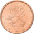 Finlande, 2 Euro Cent, 2003, Vantaa, Cuivre plaqué acier, FDC, KM:99