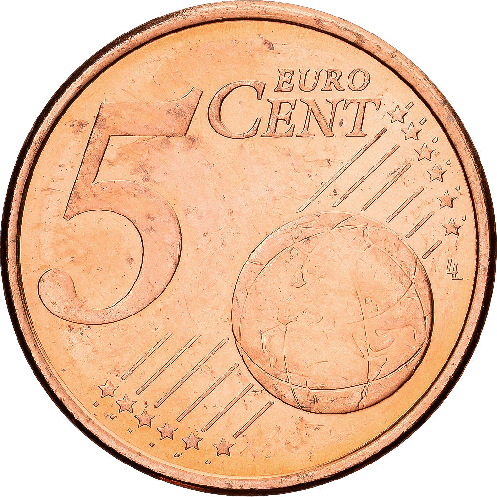 Finland, 5 Euro Cent, 2007, Vantaa, Copper Plated Steel, MS(65-70), KM:100