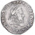 France, Henri III, Franc au Col Fraisé, 1580, Toulouse, Silver, AU(50-53)