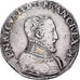 France, Henri II, Teston à la tête nue, 1556, Lyon, Argent, TTB, Gadoury:373