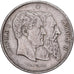 Belgium, Leopold II, 5 Francs, 50 ans de l'Indépendance, 1880, Brussels