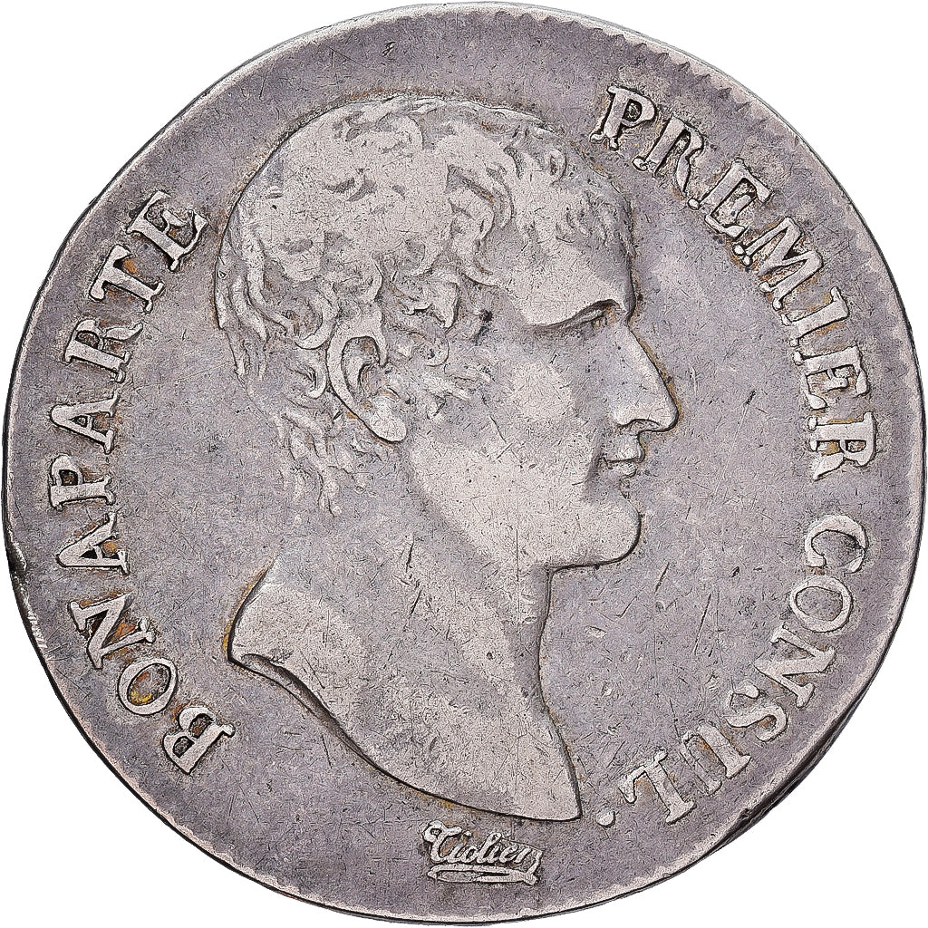 Frankreich, Bonaparte Premier Consul, 5 Francs, An 12 (1804), Limoges, Silber