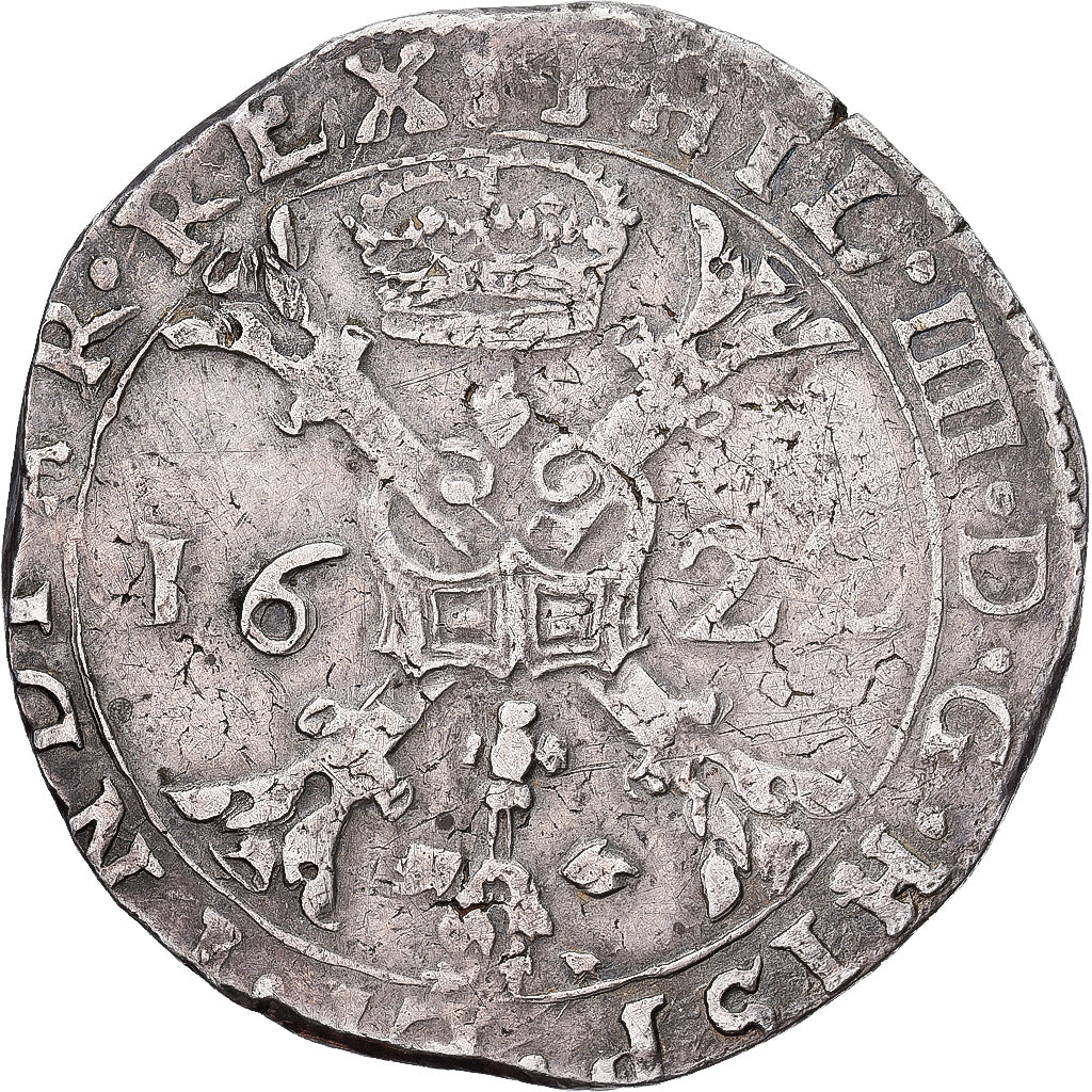 Duchy of Brabant, Philip IV, Patagon, 1622, Tournai, Silber, SS