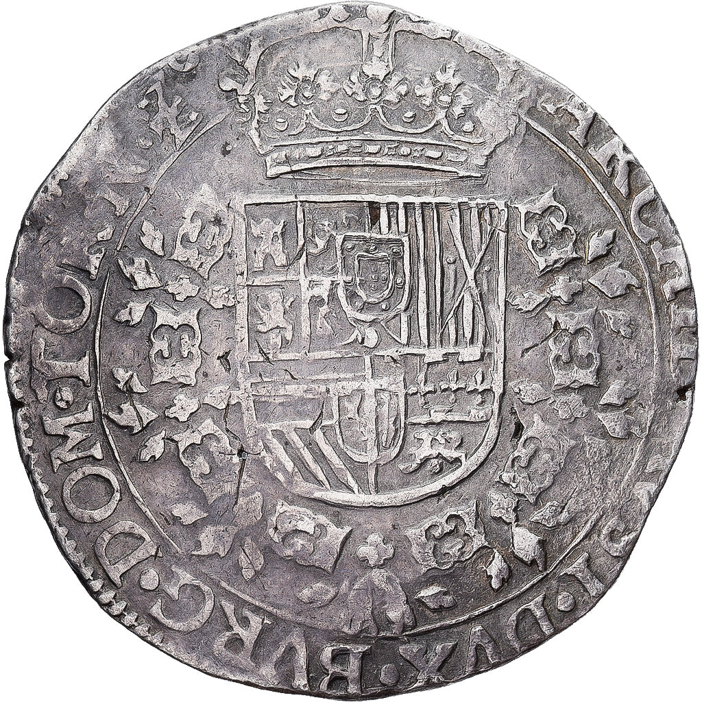 Duchy of Brabant, Philip IV, Patagon, 1622, Tournai, Silber, SS