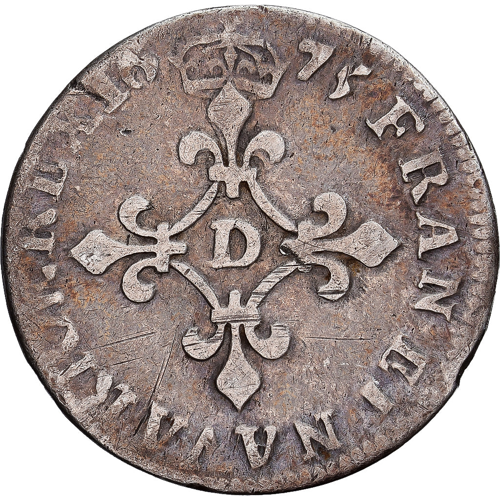 France, Louis XIV, 4 Sols, 4 Sols dits « des Traitants », 1675, Vimy