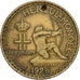 Monaco, Louis II, Franc, 1926, Poissy, Aluminum-Bronze, FR+, Gadoury:MC128