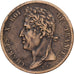 Franse koloniën, Charles X, 5 Centimes, 1825, Paris, Bronzen, FR+