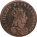 Frankrijk, Louis XIV, Liard de France au buste juvénile, deuxième type