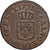 França, Louis XV, Liard à la Vieille Tête, 1773, Lille, Cobre, VF(20-25)