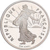 France, 1/2 Franc, Semeuse, 1997, Paris, BE, Copper-nickel, MS(65-70)