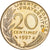 Frankreich, 20 Centimes, Marianne, 1997, Paris, BE, Aluminum-Bronze, STGL