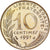 France, 10 Centimes, Marianne, 1997, Paris, BE, Bronze-Aluminium, FDC
