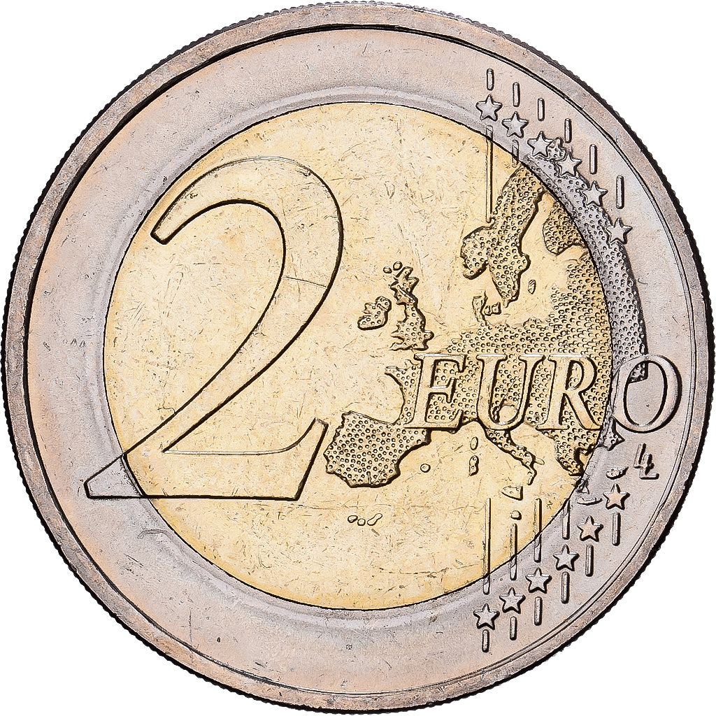 ALEMANHA - REPÚBLICA FEDERAL, 2 Euro, 10e anniversaire de l'Union économique