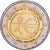 Bundesrepublik Deutschland, 2 Euro, 10e anniversaire de l'Union économique et