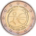 France, 2 Euro, 10e anniversaire de l'Union économique et monétaire