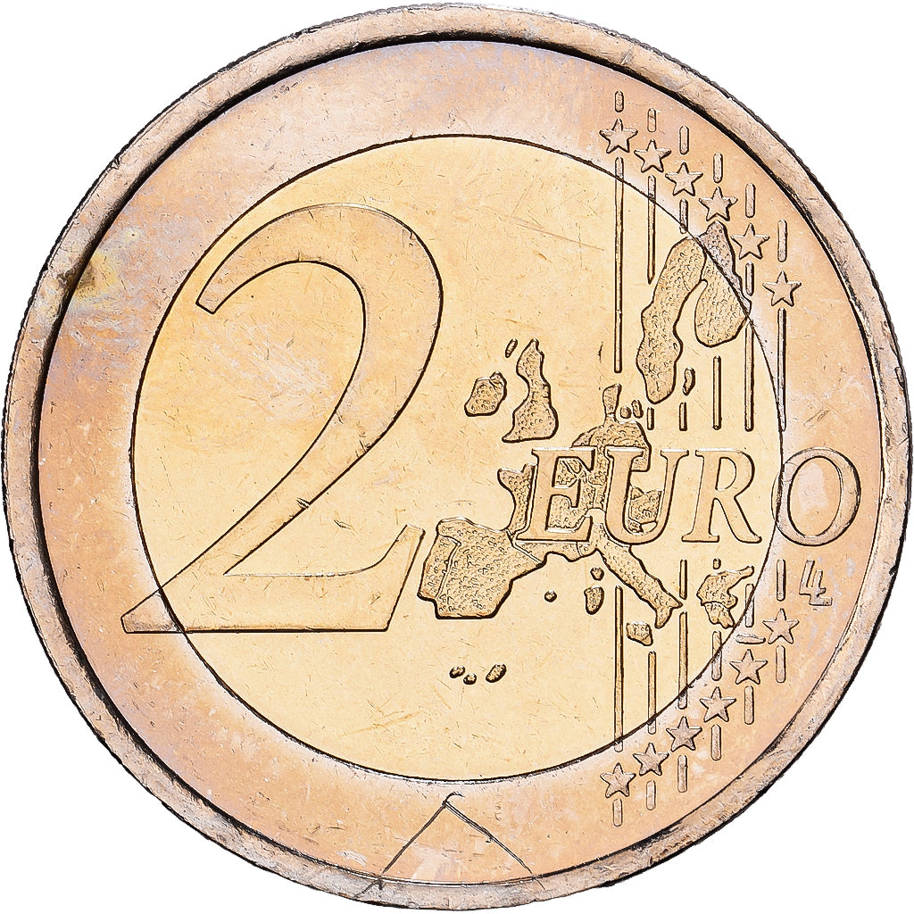 Ireland, 2 Euro, 2002, Sandyford, Bi-Metallic, MS(60-62), KM:39