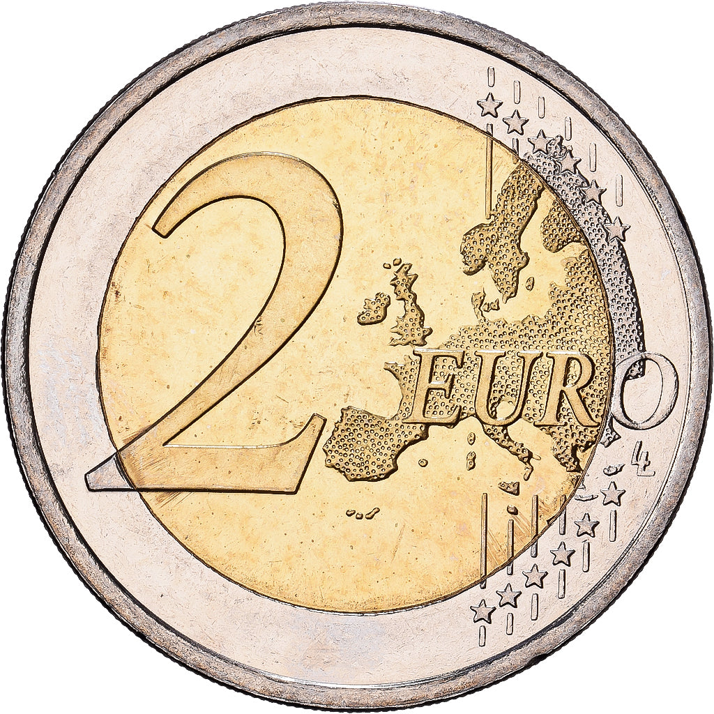 Slovenia, 2 Euro, 2007, Vantaa, Bi-Metallic, MS(60-62), KM:75
