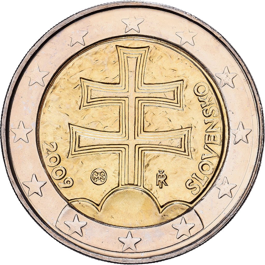 Slovakia, 2 Euro, 2009, Kremnica, Bi-Metallic, MS(60-62), KM:102