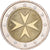 Malta, 2 Euro, 2008, Paris, Bi-Metallic, VZ+, KM:132