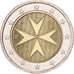 Malta, 2 Euro, 2008, Paris, Bi-Metallic, MS(60-62), KM:132