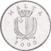 Malta, Lira, 2000, Nikiel, MS(63), KM:99