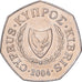 Chypre, 50 Cents, 2004, Cupro-nickel, SPL, KM:66