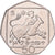 Zypern, 50 Cents, 2004, Kupfer-Nickel, UNZ, KM:66
