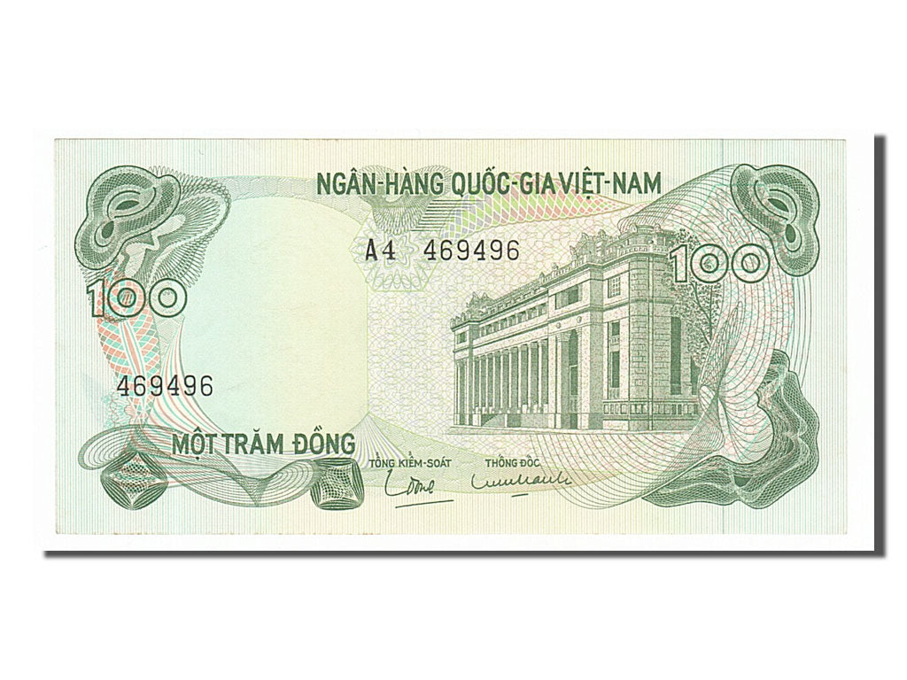 Banknot, Południowy Wiet Nam, 100 Dông, 1970, UNC(65-70)