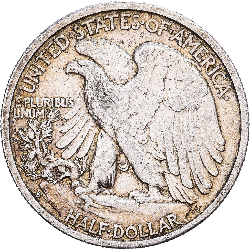 Estados Unidos da América, Half Dollar, Walking Liberty Half Dollar, 1942, U.S.